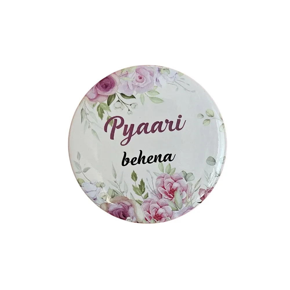 Wedding badges For Sister